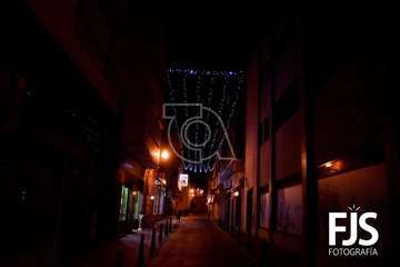 Telde se pone en modo navideño con el encendido de sus luces/Francisco Javier Santana.